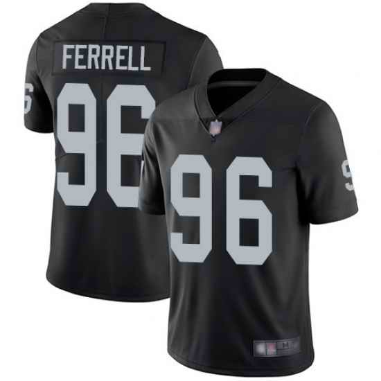 Raiders 96 Clelin Ferrell Black Team Color Men Stitched Football Vapor Untouchable Limited Jersey